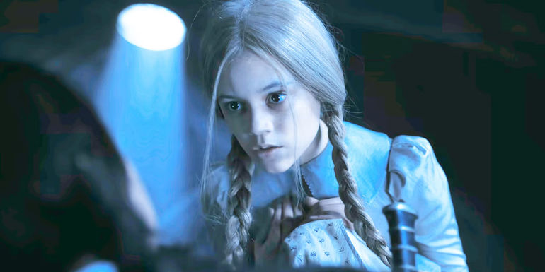 Jenna Ortega as Wednesday's ancestor Goody Addams