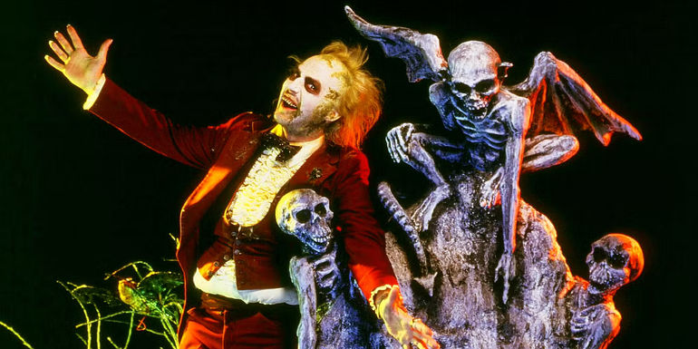 Michael Keaton in Beetlejuice