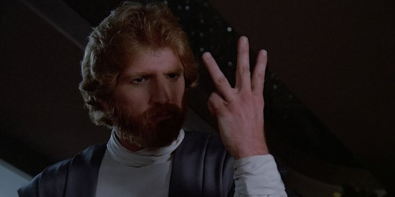 Star Trek TNG Loud as Whisper Riva sign language