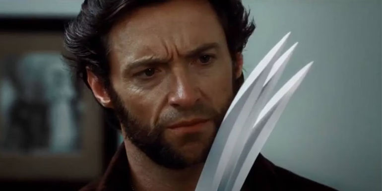 Wolverine's CGI claws in X-Men Origins Wolverine