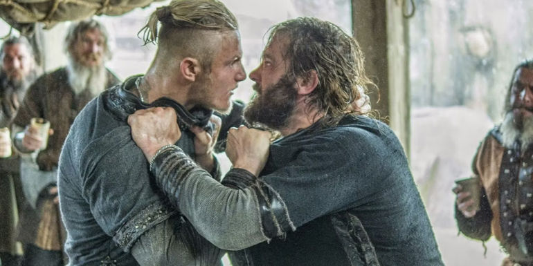 Bjorn and Rollo in Vilings