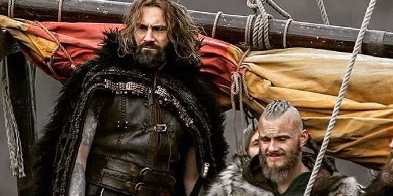 Rollo and Bjorn in Vikings