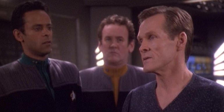 Bashir, O'Brien and Sloan in DS9 - Extreme Measures