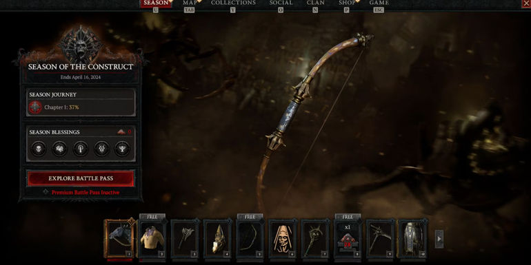Season of Construct Diablo 4