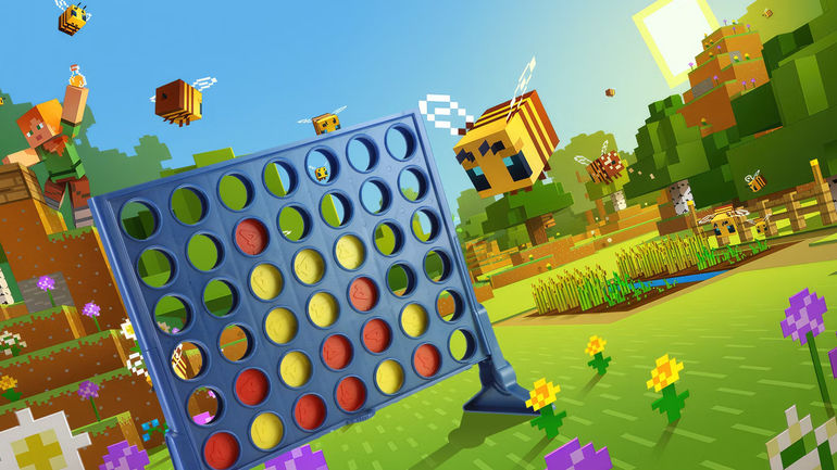 Connect 4 trong Minecraft: Khi Game Thủ Biến Ước Mơ Thành Hiện Thực