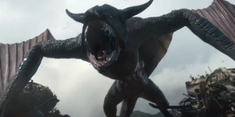 The Ion Dragon from Monarch: Legacy of Monsters