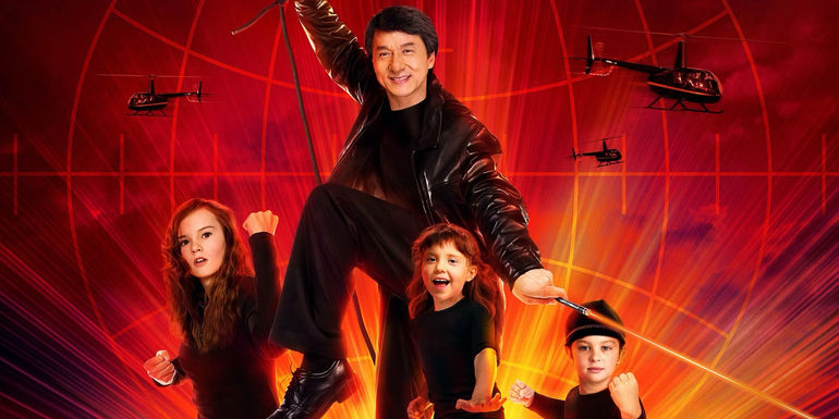 Poster for the movie The Spy Next Door