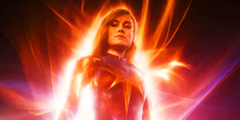 Captain Marvel saving the Kree in The Marvels