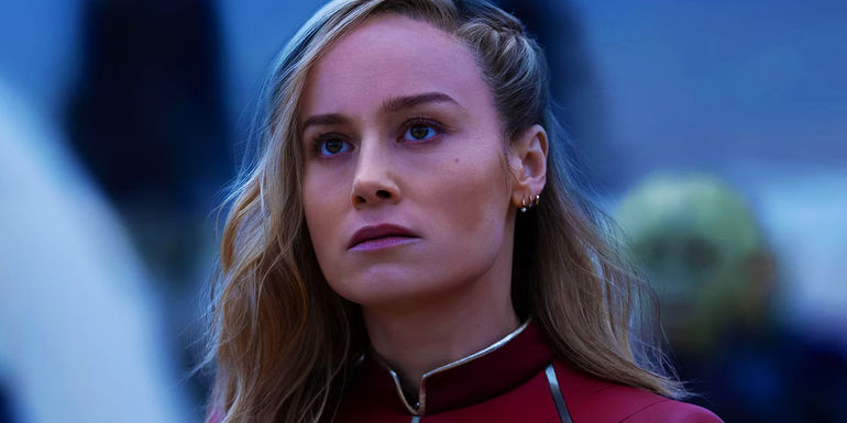 Carol Danvers on Tarnax in The Marvels