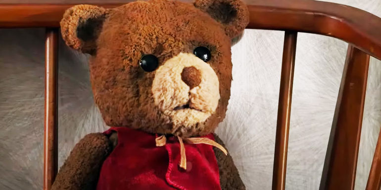 Chauncey the teddy bear in Imaginary Blumhouse