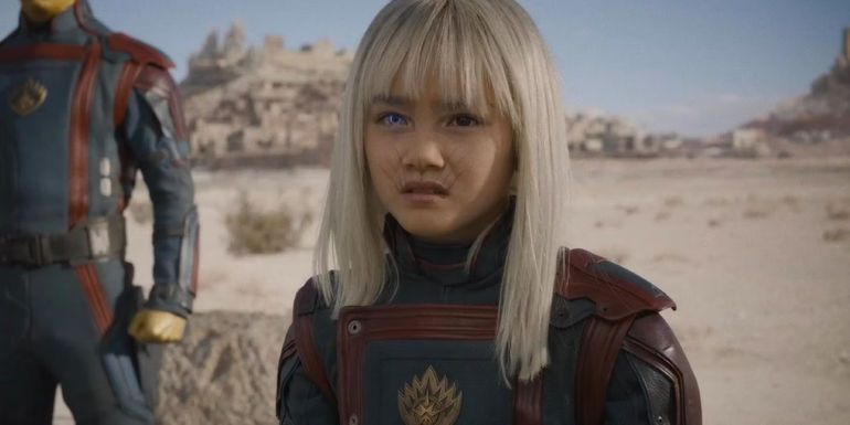 Kai Zen as Phyla in Guardians of the Galaxy Vol 3