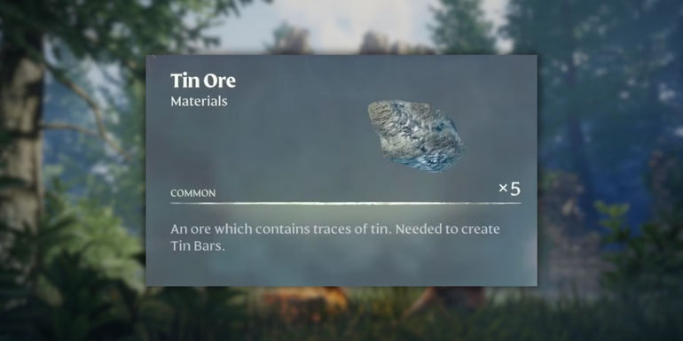 Exploring the Rich Veins of Tin in Enshrouded