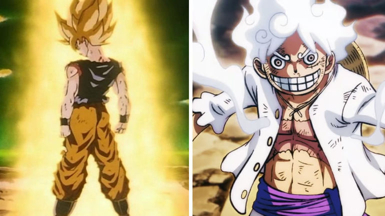 A Fan's Imaginative Twist: When Goku and Luffy Swap Transformations