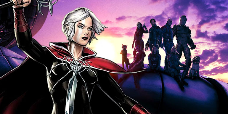 Phyla Vell in Guardians of the Galaxy Vol 3 and Marvel Comics