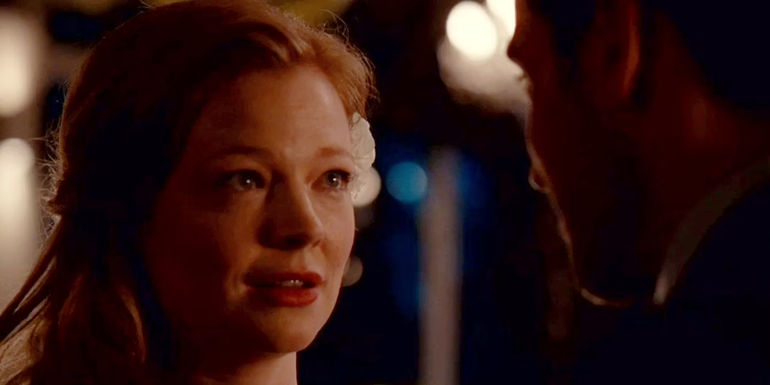 Shiv Roy talking to Tom in Succession episode Nobody Is Ever Missing