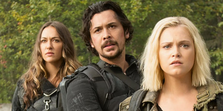 Echo Bellamy And Clarke In The 100 Season 5