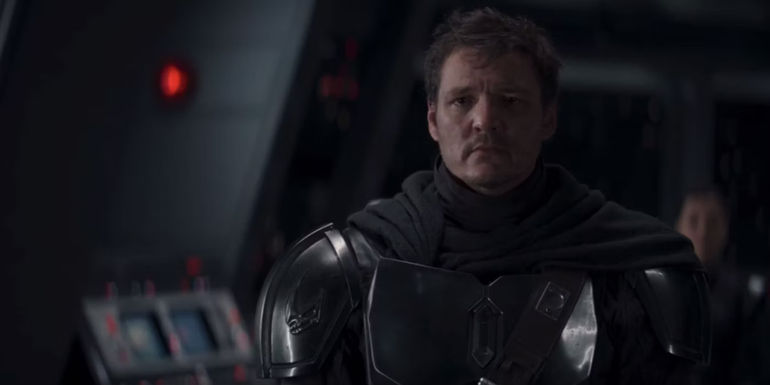 Pedro Pascal as Din Djarin in The Mandalorian