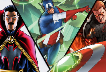 Captain America's Epic Battle Against Demons with a Magical Shield Upgrade