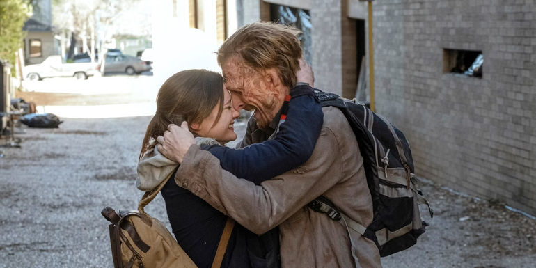 Christine Evangelista as Sherry and Austin Amelio as Dwight in Fear The Walking Dead