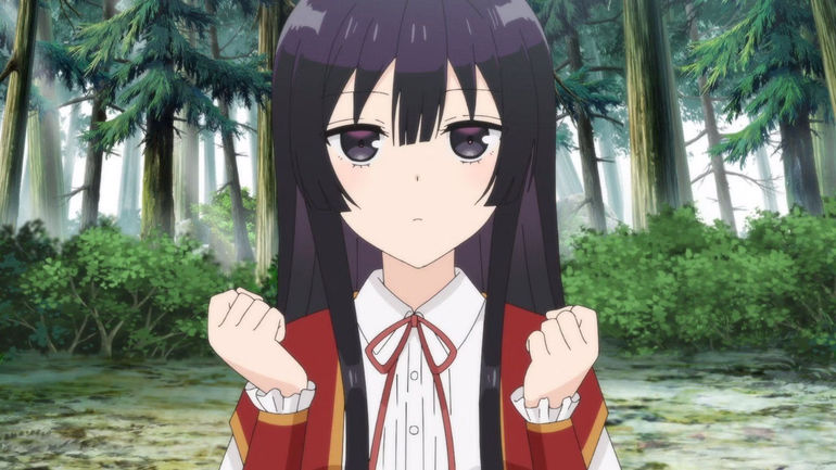 Yumiella Dolkness as seen in Villainess Level 99 anime (Image via Studio Jumondo)