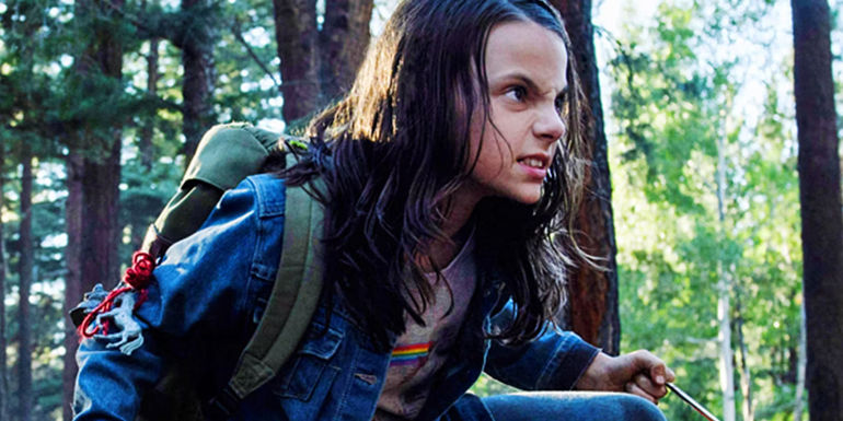 Dafne Keen's X-23 in Logan