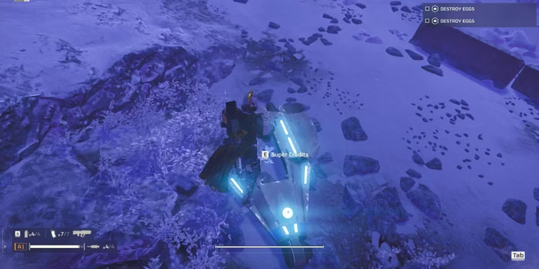 Helldivers 2 Super Credit pickup