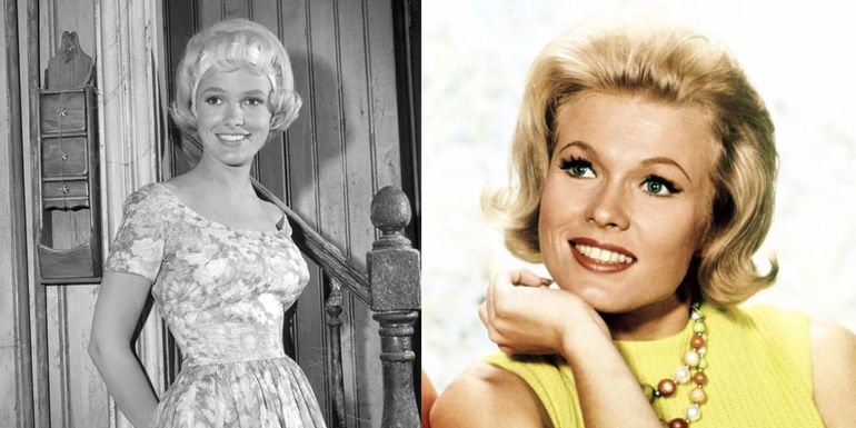 Beverley Owen and Pat Priest as Cousin Marilyn on the Munsters