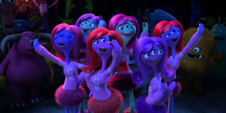 Python Nu Kappa waving in Monsters University