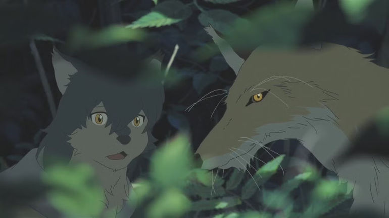 Wolf Children- Son with his fox teacher