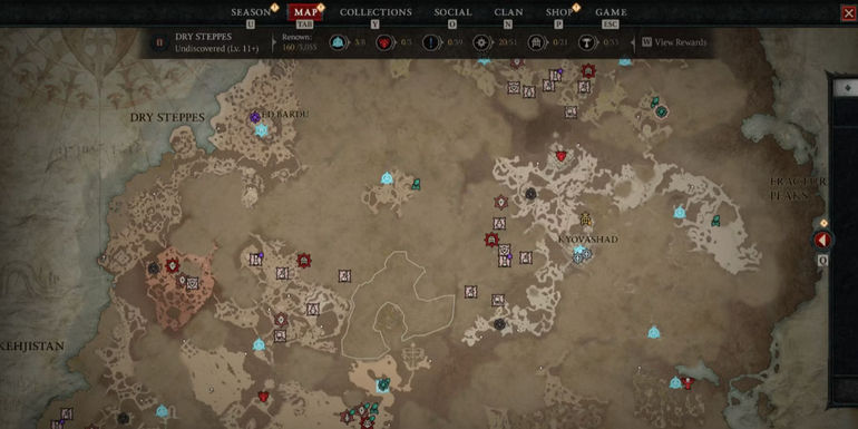 Diablo 4 the Helltide event zone