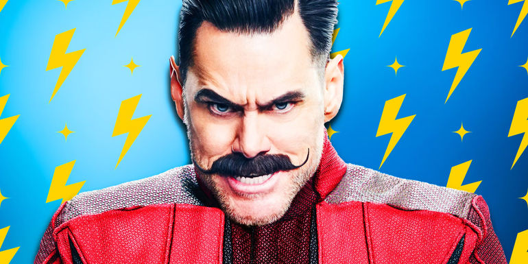 Jim Carrey as Dr. Robotnik/ Dr. Eggman from Sonic The Hedgehog