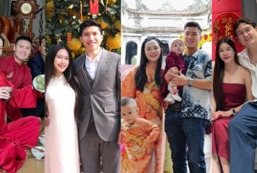 Những Khung Cảnh Mới Lạ Của Các WAGs Việt Trong Ngày Mùng 1 Năm Mới