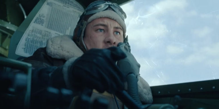 Barry Keoghan as Curtis Biddick in Masters of the Air episode 3
