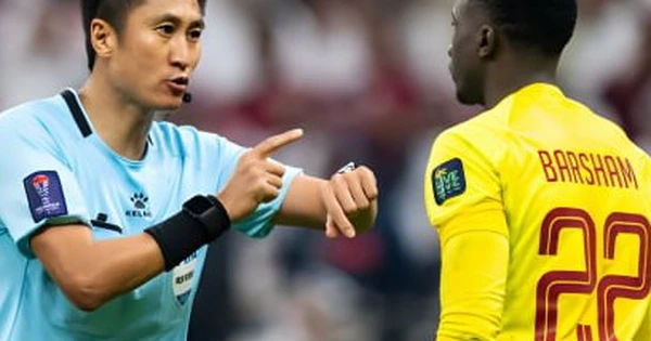Tranh cãi quyết định thổi phạt đền trong trận chung kết Asian Cup 2023
