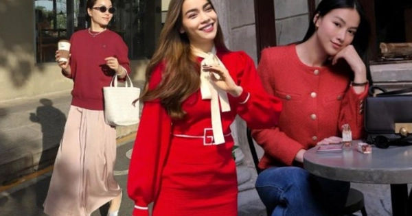 Bí Mật May Mắn Của Trang Phục Màu Đỏ Cho Năm Mới