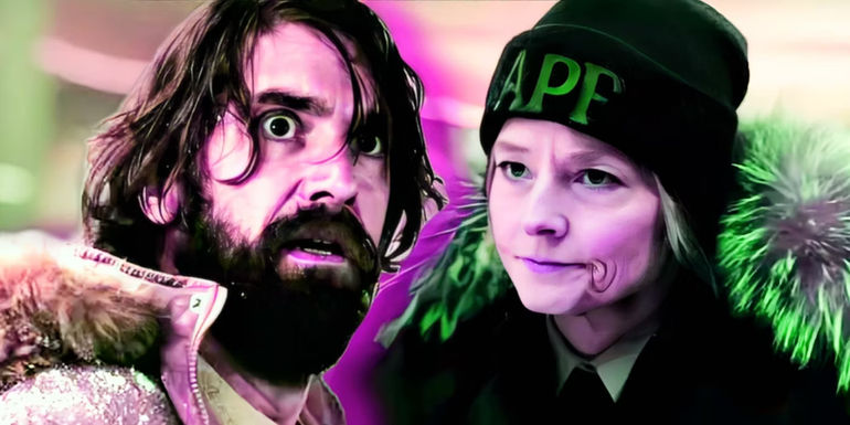 Owen McDonnell as Raymon Clark and Jodi Foster as Danvers in True Detective season 4