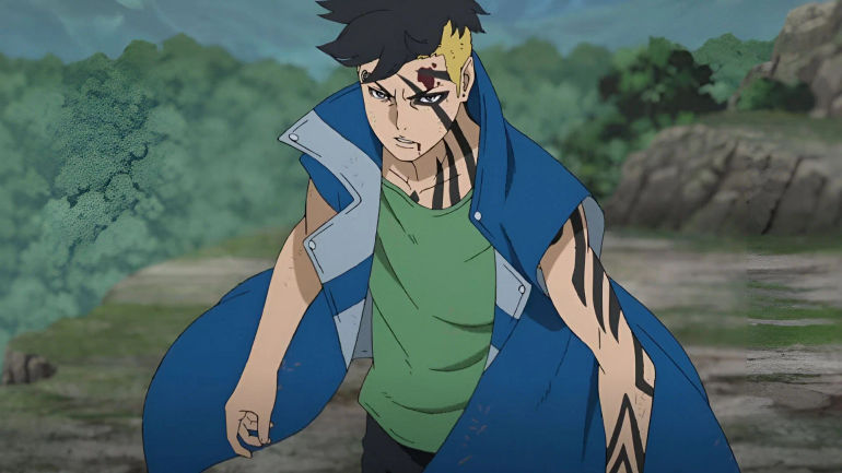 Kawaki as seen in the anime (Image via Studio Pierrot)
