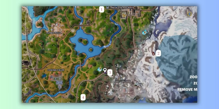 Fortnite: map