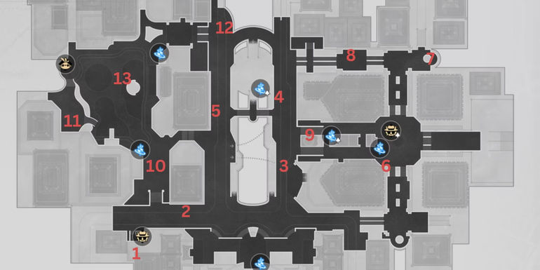 Honkai_ Star Rail – Golden Hour Origami Bird Locations F2