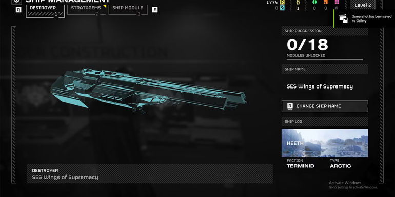 renaming ship helldivers 2