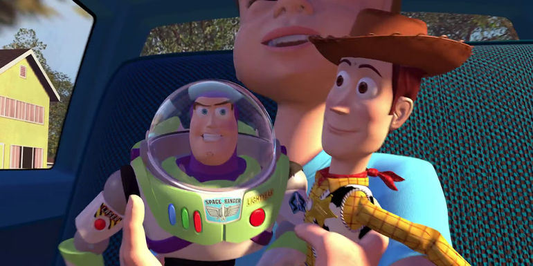 Toy Story Woody Buzz Andy