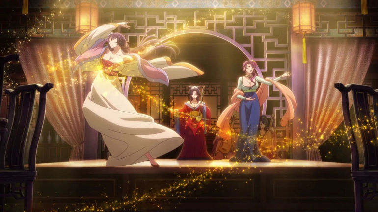 Maomao's sisters as shown in the anime (Image via TOHO Animation)