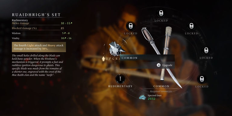 Banishers: Ghosts of New Eden - How To Upgrade Weapons Guide