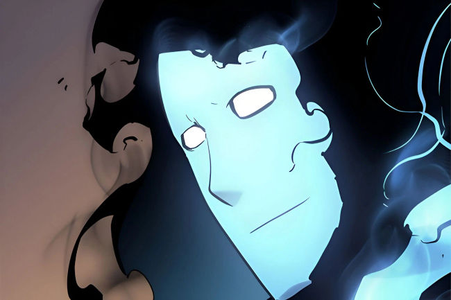 Min Byung-Gyu's Shadow as seen in the manhwa (Image via DUBU/Chugong)