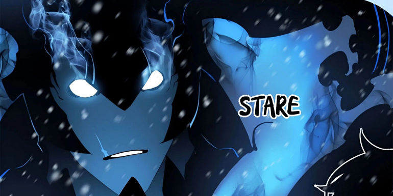 Iron as seen in the Solo Leveling manhwa (Image via DUBU/Chugong)