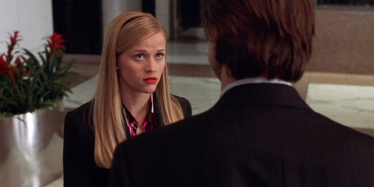 Legally Blonde Elle talking to Emmett