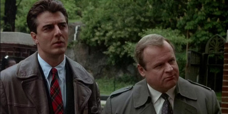 Mike Logan and Max Greevey in Law & Order