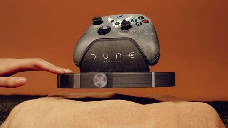 Experience the Magic of Dune with Microsoft's Arrakis-Themed Xbox Series S and Floating Controller