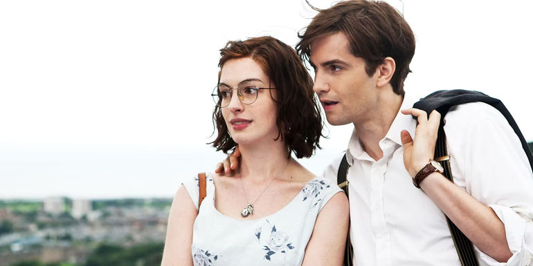 One Day Anne Hathaway as Emma and Jim Sturgess as Dexter