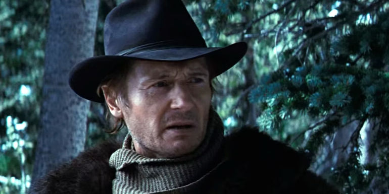 Liam Neeson as Colonel Morsman Carver in Seraphim Falls.